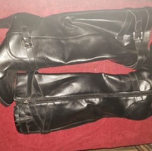 Black dress boots *worn once*